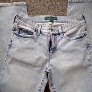 Light Blue Women Ralph Lauren Vintage Skeans Size 6 Euc